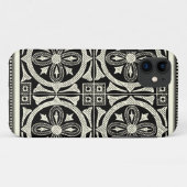 Schwarzweiss-Mandala-Motiv durch Visions-Studio Case-Mate iPhone Hülle (Rückseite (Horizontal))