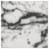 Schwarzweiss-Marmorsteinmuster Stoff (Nahaufnahme)