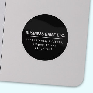 Schwarzweiß-Mehrzweck-Transparent Aufkleber