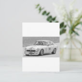 Schwarzweiß-MG Postkarte (Stehend Vorderseite)