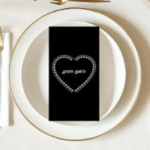 Schwarzweiß-Minimalistische gotische Hochzeit