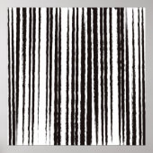 Schwarzweiß Minimalistische Kunstdrucken Poster (Vorne)