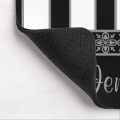 Schwarzweiß Mousepad (Ecke)