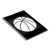 Schwarzweiss Notizblock (Rechte Seite)