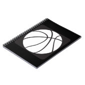 Schwarzweiss Notizblock (Linke Seite)