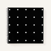 Schwarzweiß Notizblock (Vorderseite)