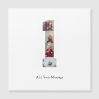 Schwarzweiß-Nummer 1 FotoCollage