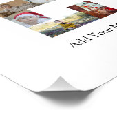 Schwarzweiß-Nummer 2 FotoCollage Fotodruck (Ecke)