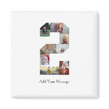 Schwarzweiß-Nummer 2 FotoCollage