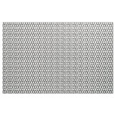 Schwarzweiss-Ogee Muster Stoff (Yard (91,4 cm))