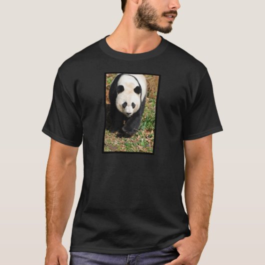 Schwarzweiss-Panda T-Shirt (Vorderseite)