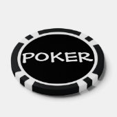Schwarzweiß (personalize) - Poker Chips (Einzeln)