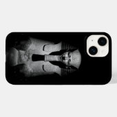 Schwarzweiß-Pharao-König Case-Mate iPhone Hülle (Rückseite (Horizontal))