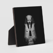 Schwarzweiß-Pharao-König Fotoplatte (Vorderseite)
