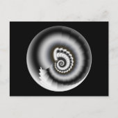 Schwarzweiß Postkarte (Vorderseite)