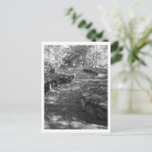 Schwarzweiss-Postkarte Postkarte (Stehend Vorderseite)