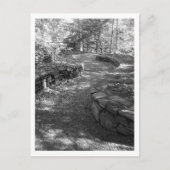 Schwarzweiss-Postkarte Postkarte (Vorderseite)