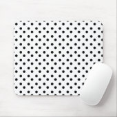 Schwarzweiss-Punkte Mousepad (Mit Mouse)