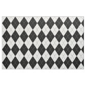Schwarzweiss-Raute Stoff (Fat Quarter (45,7 x 55,9 cm))