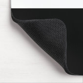 Schwarzweiss-Rechtecke Mousepad (Ecke)