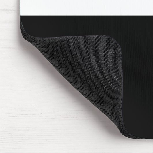 Schwarzweiss-Rechtecke Mousepad (Ecke)