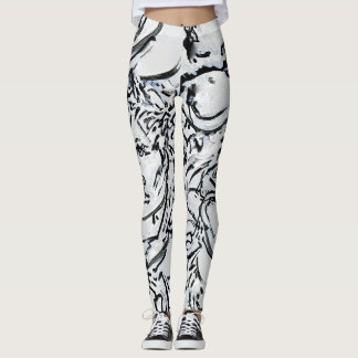 Schwarzweiss-Reihe # 1 Leggings