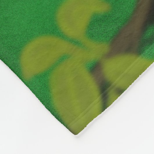 Schwarzweiss-Ruffed Lemur-Fleece-Decke Fleecedecke (Ecke)