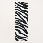 Schwarzweiß Safari Zebra Animal Print Yogamatte (Vorderseite)