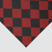 Schwarzweiß-Schachbrett Seidenpapier (Ausschnitt)