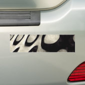 Schwarzweiss-Schmutz-Kunst Autoaufkleber (Auf Auto)
