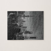 Schwarzweiss-Shanghai Puzzle (Horizontal)