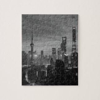 Schwarzweiss-Shanghai Puzzle