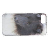Schwarzweiss-Sheltie Case-Mate iPhone Hülle (Rückseite (Horizontal))