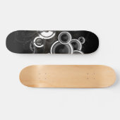 Schwarzweiss Skateboard (Horizontal)