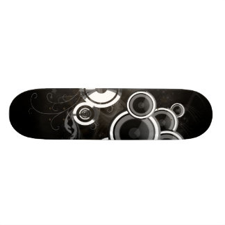 Schwarzweiss Skateboard