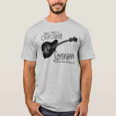 Schwarzweiss-Sorensen VX Mandolinent-stück T-Shirt (Vorderseite)