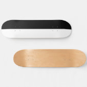 Schwarzweiss-Spalte-Skateboard-Plattform Skateboard (Horizontal)