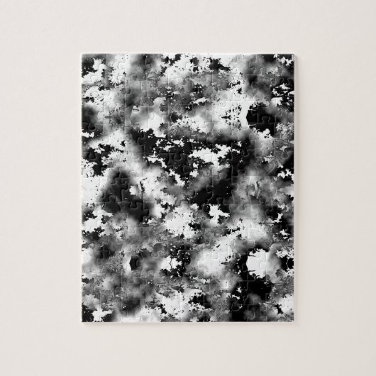 Schwarzweiss-Stellen-Puzzlespiel Puzzle (Vertikal)