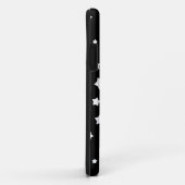 Schwarzweiss-Sternchen-Vereinbarung Case-Mate iPhone Hülle (Hinten/Rechts)