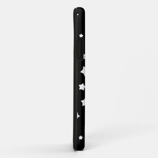 Schwarzweiss-Sternchen-Vereinbarung Case-Mate iPhone Hülle (Hinten/Rechts)