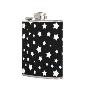 Schwarzweiss-Sternchen-Vereinbarung Flachmann (Links)