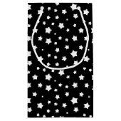 Schwarzweiss-Sternchen-Vereinbarung Kleine Geschenktüte (Rückseite)