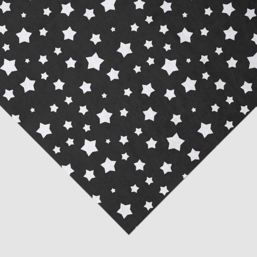 Schwarzweiss-Sternchen-Vereinbarung Seidenpapier (Ausschnitt)