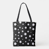 Schwarzweiss-Sternchen-Vereinbarung Tasche (Rückseite)