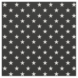 Schwarzweiss-Sterne Stoff
