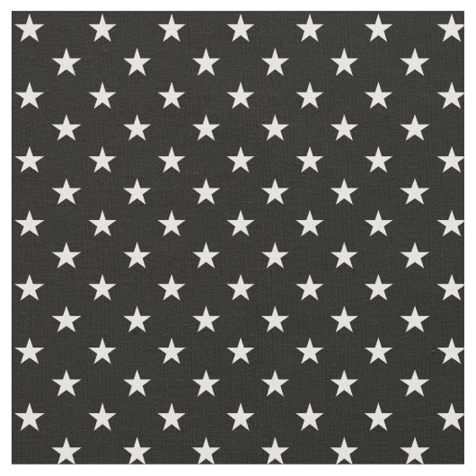 Schwarzweiss-Sterne Stoff (Nahaufnahme)