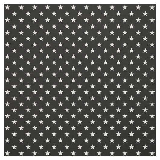 Schwarzweiss-Sterne Stoff (Muster)