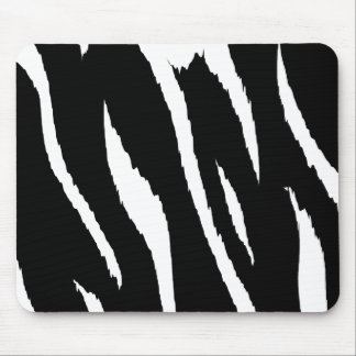 Schwarzweiss-Streifen Mousepad