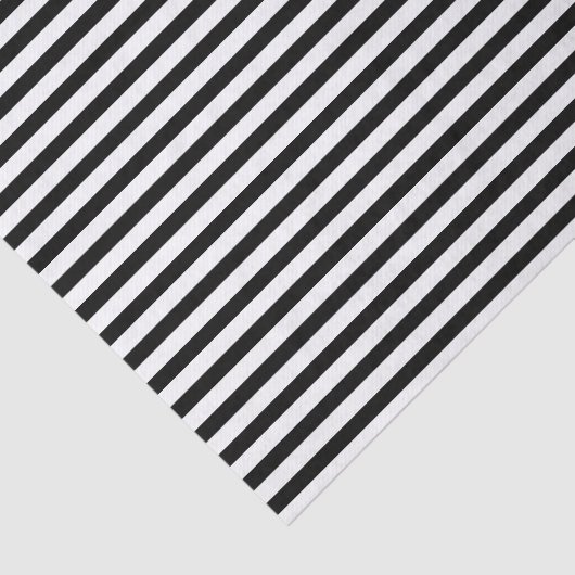 Schwarzweiss-Streifen Seidenpapier (Ausschnitt)