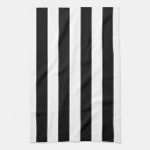 Schwarzweiss-Streifenküchen-Geschirrtücher Geschirrtuch (Vertikal)